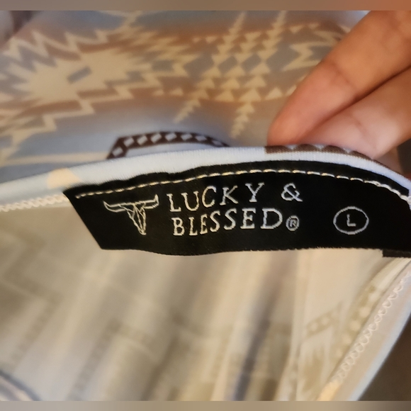 Aztec Light Pattern Mini dress Size Large - Picture 7 of 9